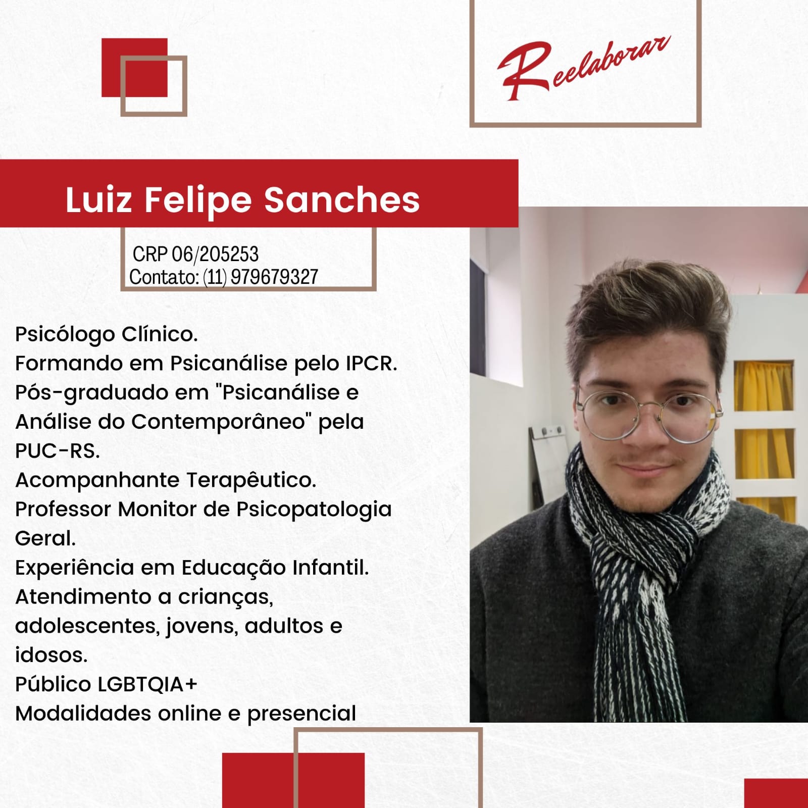 Imagem de um membro da equipe