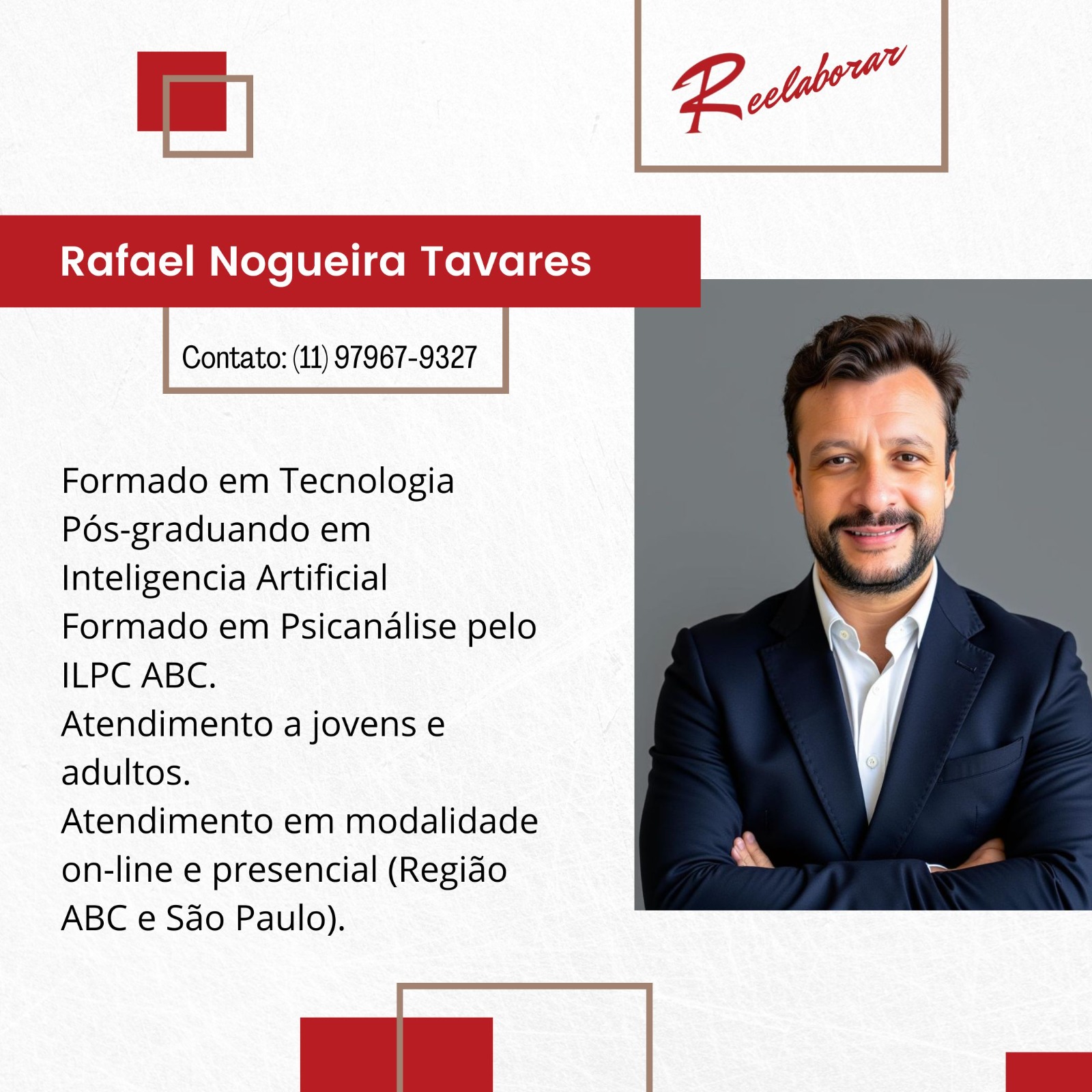 Imagem de um membro da equipe